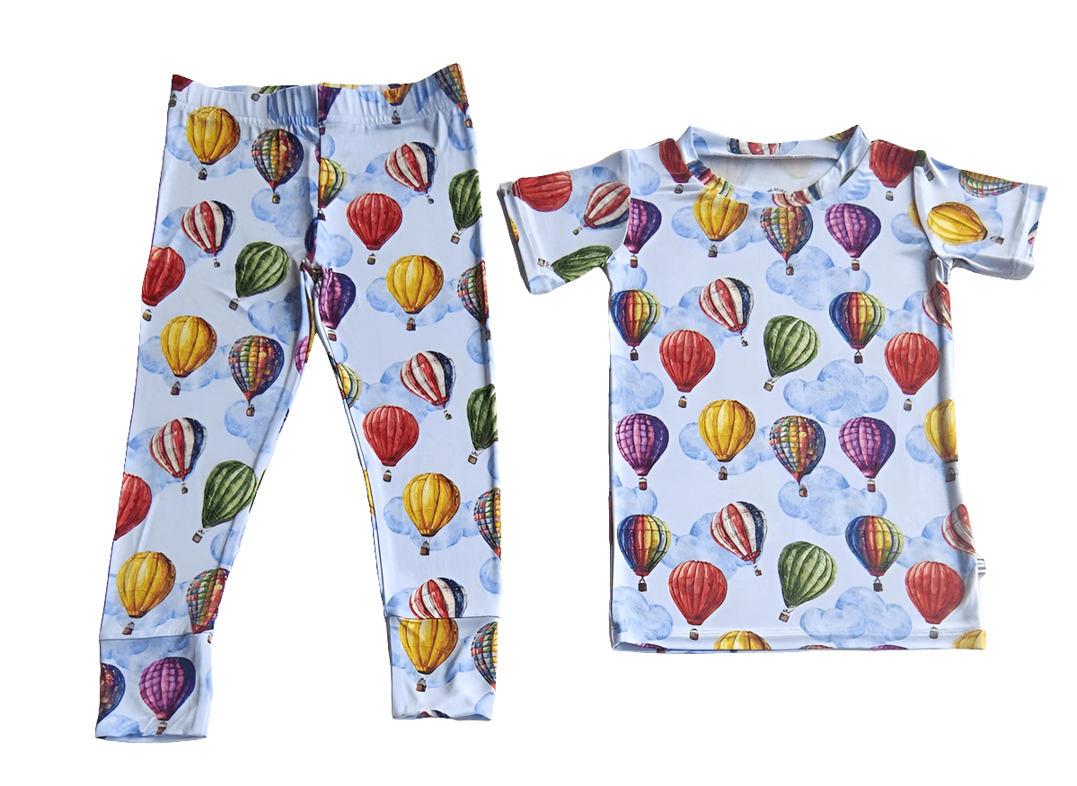 Short Sleeve Pajama Set - Minikin Mischief Clothing Co.
