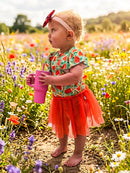 Tulle Bodysuit Twirl - Minikin Mischief Clothing Co.