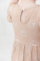 Bamboo Twirl Dress | Starry Eyed Smiles - Minikin Mischief Clothing Co.