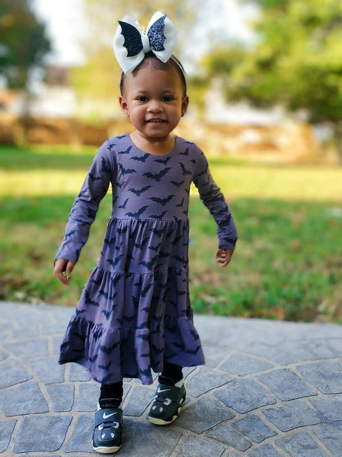 Long Sleeve Twirl Dress & Legging Set - Minikin Mischief Clothing Co.