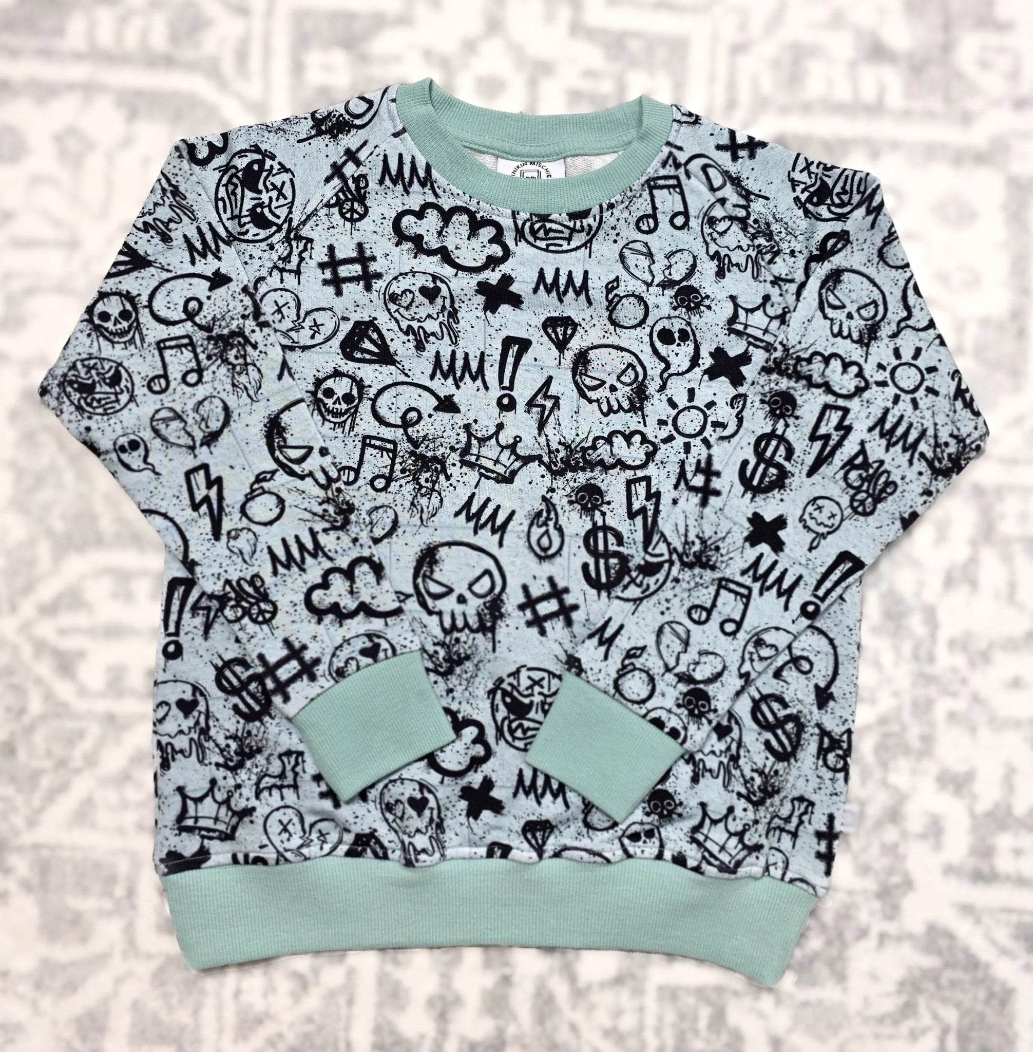 Bamboo Crewneck Sweatshirt - Minikin Mischief Clothing Co.