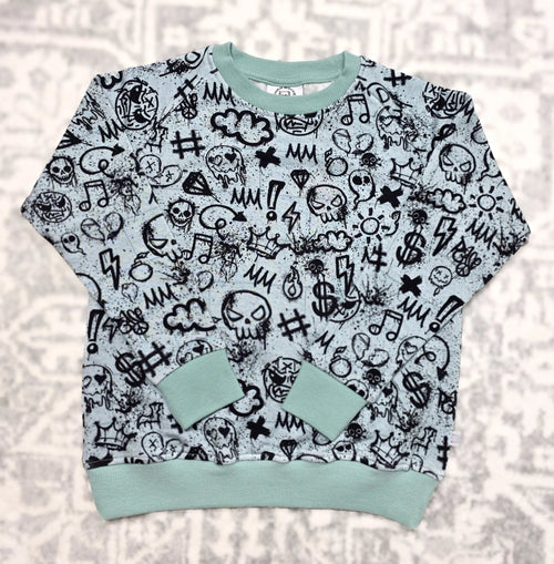 Bamboo Crewneck Sweatshirt - Minikin Mischief Clothing Co.