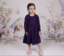 Long Sleeve Twirl Dress & Short Set - Minikin Mischief Clothing Co.