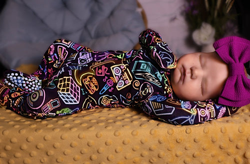 Long Sleeve Convertible Zippy Romper - Minikin Mischief Clothing Co.