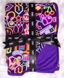 Double Layer Bamboo Blanket - Minikin Mischief Clothing Co.