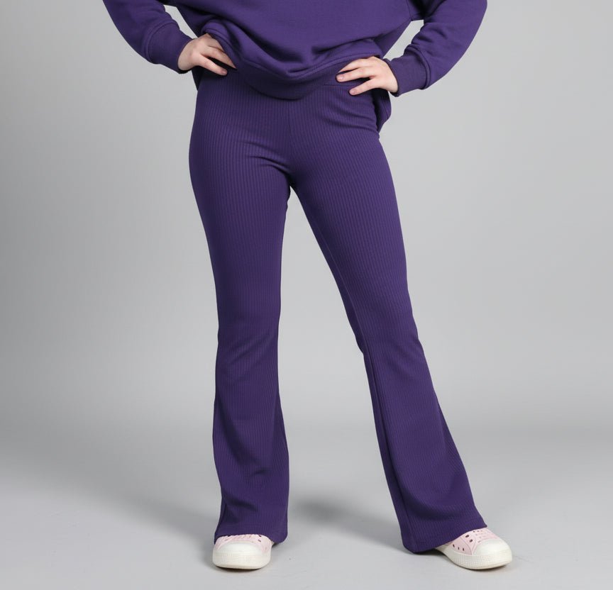 Bamboo Flare Leggings - Minikin Mischief Clothing Co.