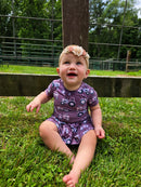 Short Sleeve Bodysuit Twirl - Minikin Mischief Clothing Co.