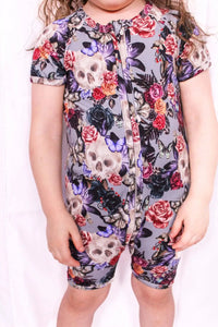 Short Sleeve Shortie Romper - Minikin Mischief Clothing Co.