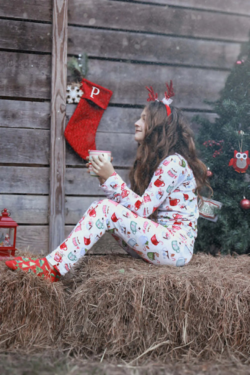 Long Sleeve Pajama Set - Minikin Mischief Clothing Co.