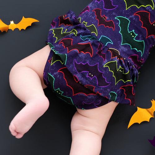 Long Sleeve Bamboo Bodysuit Twirl - Minikin Mischief Clothing Co.