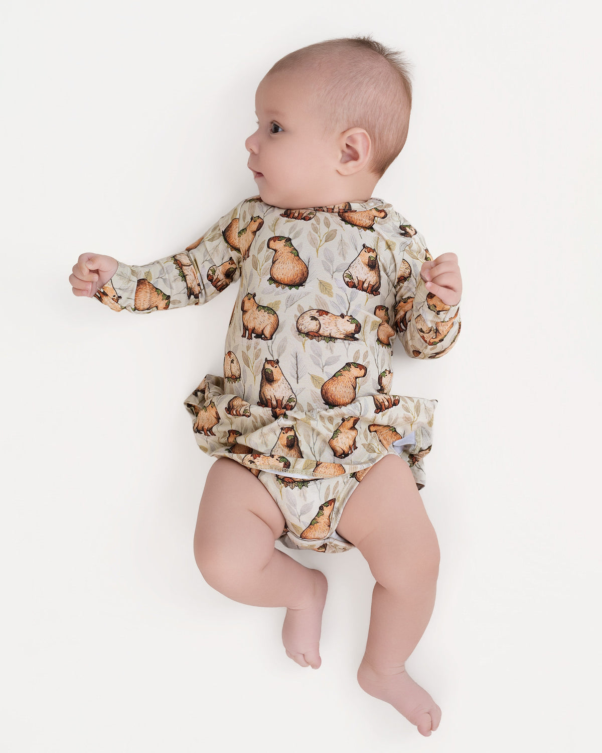 Long Sleeve Bamboo Bodysuit Twirl