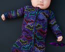 Long Sleeve Convertible Zippy Romper - Minikin Mischief Clothing Co.