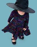 Long Sleeve Twirl Dress & Short Set - Minikin Mischief Clothing Co.