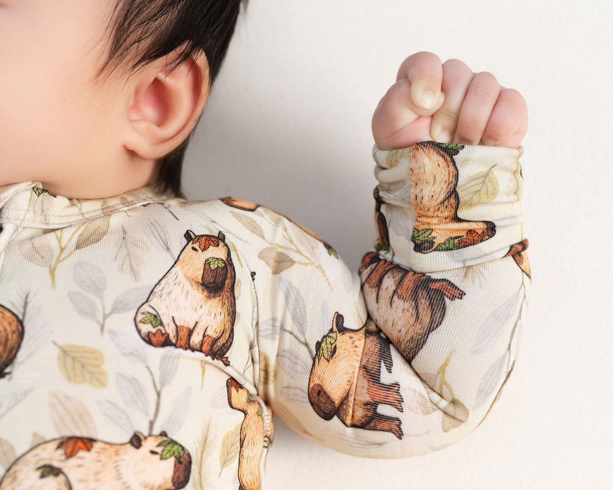 Long Sleeve Convertible Zippy Romper - Minikin Mischief Clothing Co.
