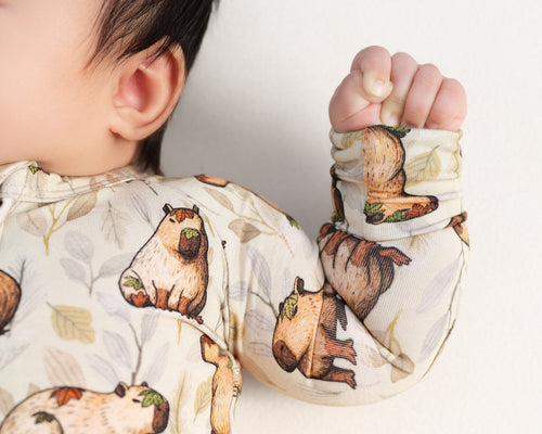 Long Sleeve Convertible Zippy Romper - Minikin Mischief Clothing Co.