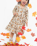 Long Sleeve Twirl Dress & Short Set - Minikin Mischief Clothing Co.