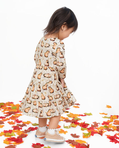 Long Sleeve Twirl Dress & Short Set - Minikin Mischief Clothing Co.