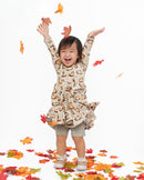 Long Sleeve Twirl Dress & Short Set - Minikin Mischief Clothing Co.