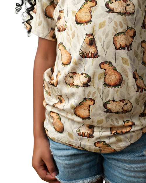 Bamboo Short Sleeve Tee - Kids - Minikin Mischief Clothing Co.