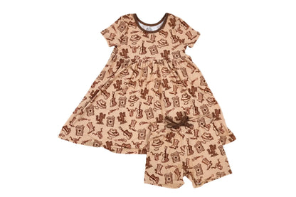 Dress & Short Set - Minikin Mischief Clothing Co.