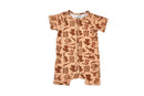 Short Sleeve Shortie Romper - Minikin Mischief Clothing Co.