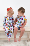 Short Sleeve Shortie Romper - Minikin Mischief Clothing Co.