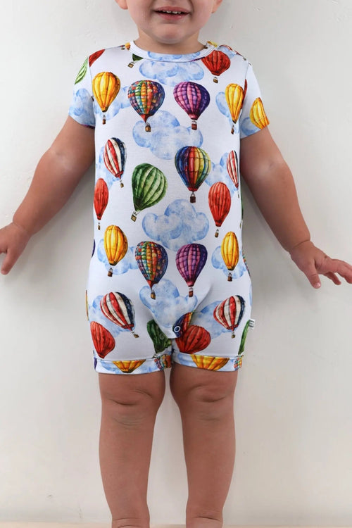 Short Sleeve Shortie Romper - Minikin Mischief Clothing Co.