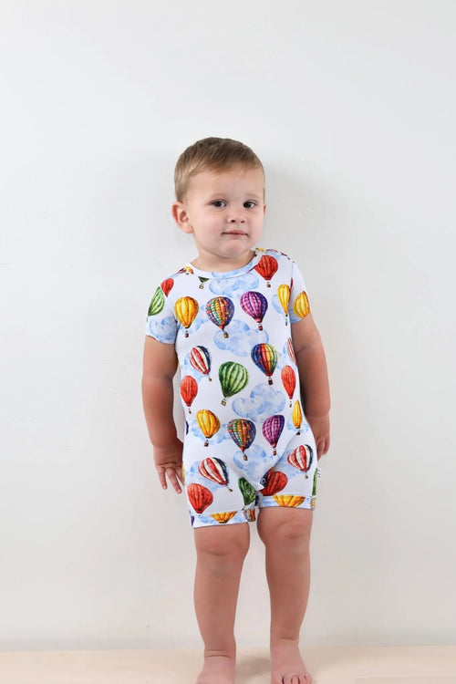 Short Sleeve Shortie Romper - Minikin Mischief Clothing Co.
