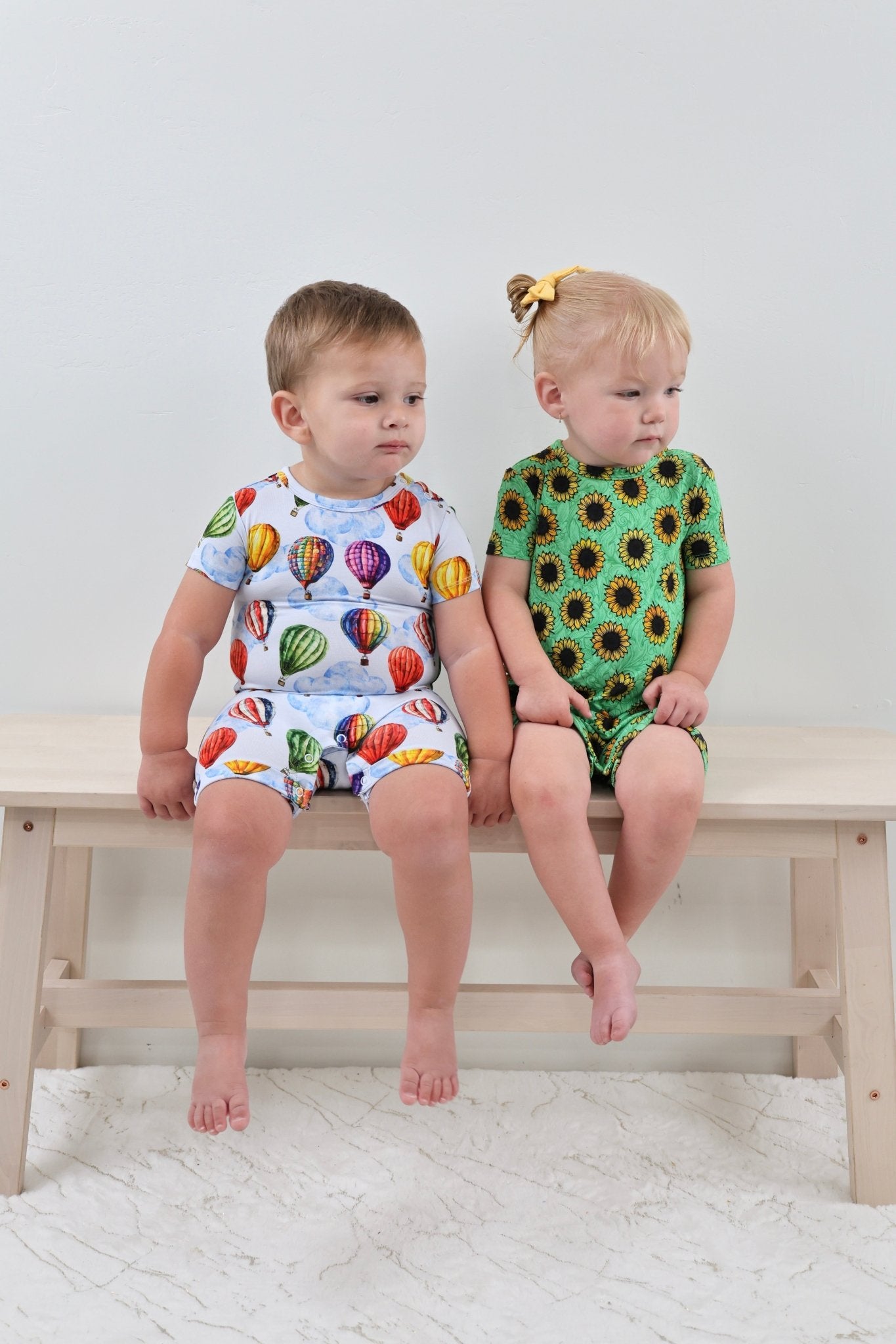 Short Sleeve Shortie Romper - Minikin Mischief Clothing Co.
