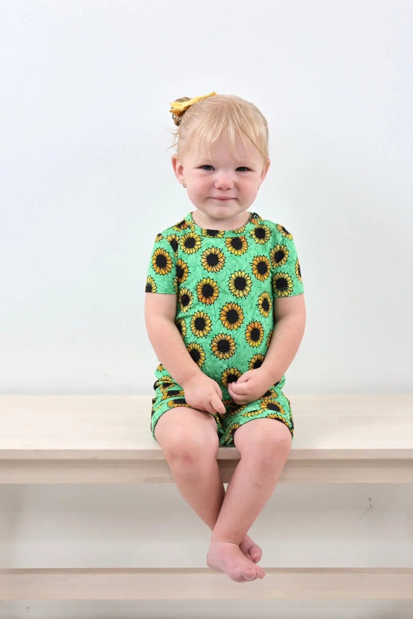 Short Sleeve Shortie Romper - Minikin Mischief Clothing Co.