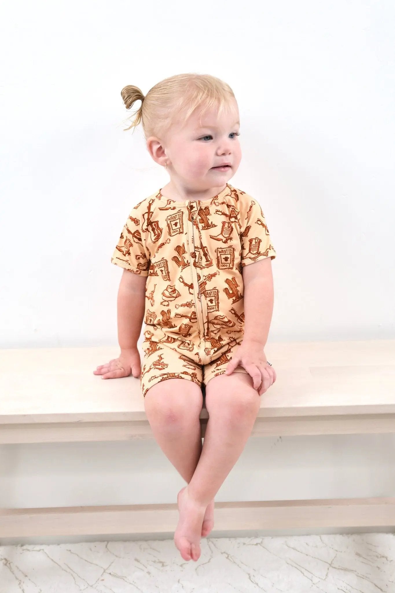 Short Sleeve Shortie Romper - Minikin Mischief Clothing Co.