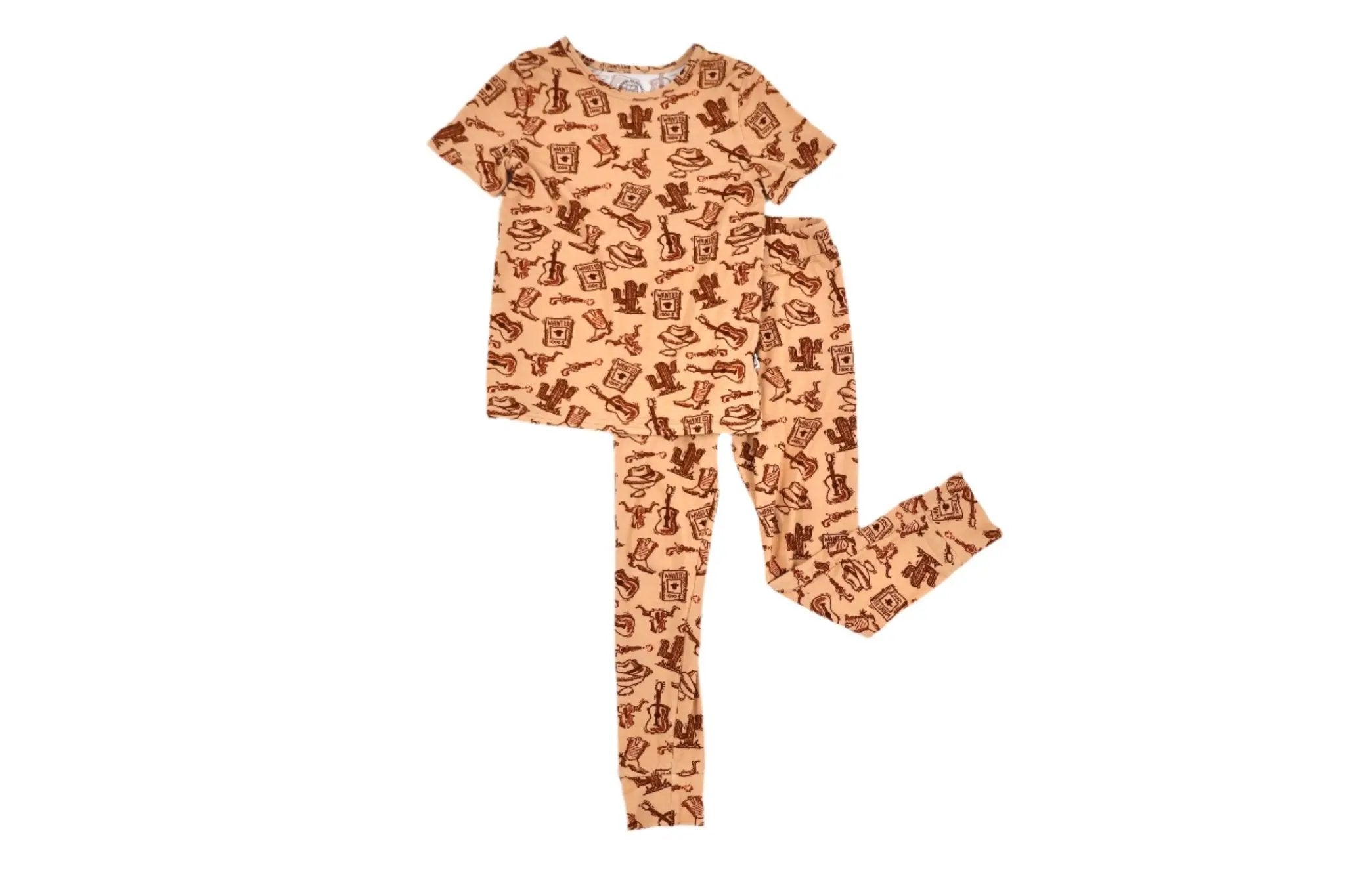 Short Sleeve Pajama Set - Minikin Mischief Clothing Co.