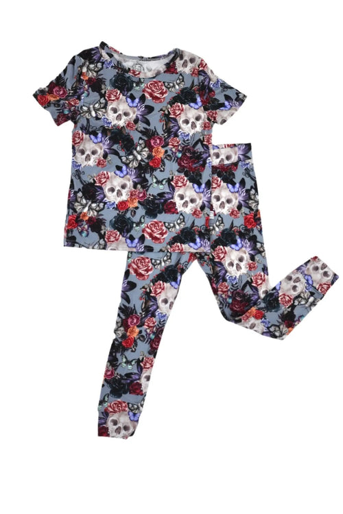 Short Sleeve Pajama Set - Minikin Mischief Clothing Co.