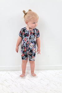 Short Sleeve Shortie Romper - Minikin Mischief Clothing Co.