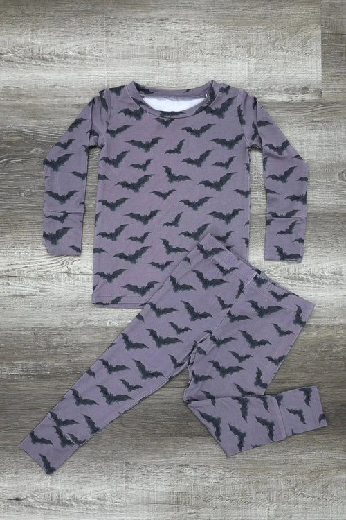 Long Sleeve Two Piece Pajamas - Minikin Mischief Clothing Co.