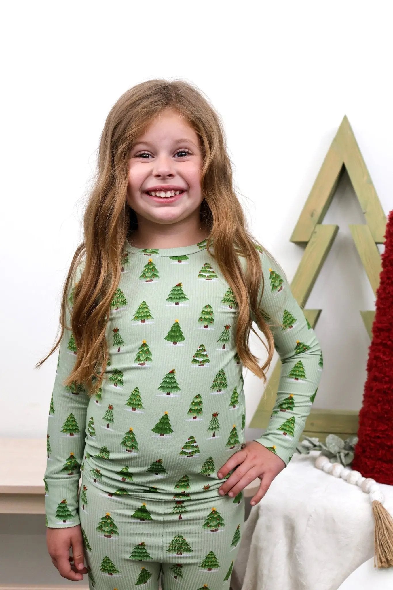 Long Sleeve Two Piece Pajamas - Minikin Mischief Clothing Co.