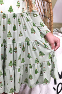 Long Sleeve Twirl Dress & Short Set - Minikin Mischief Clothing Co.