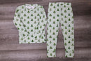 Long Sleeve Two Piece Pajamas - Minikin Mischief Clothing Co.