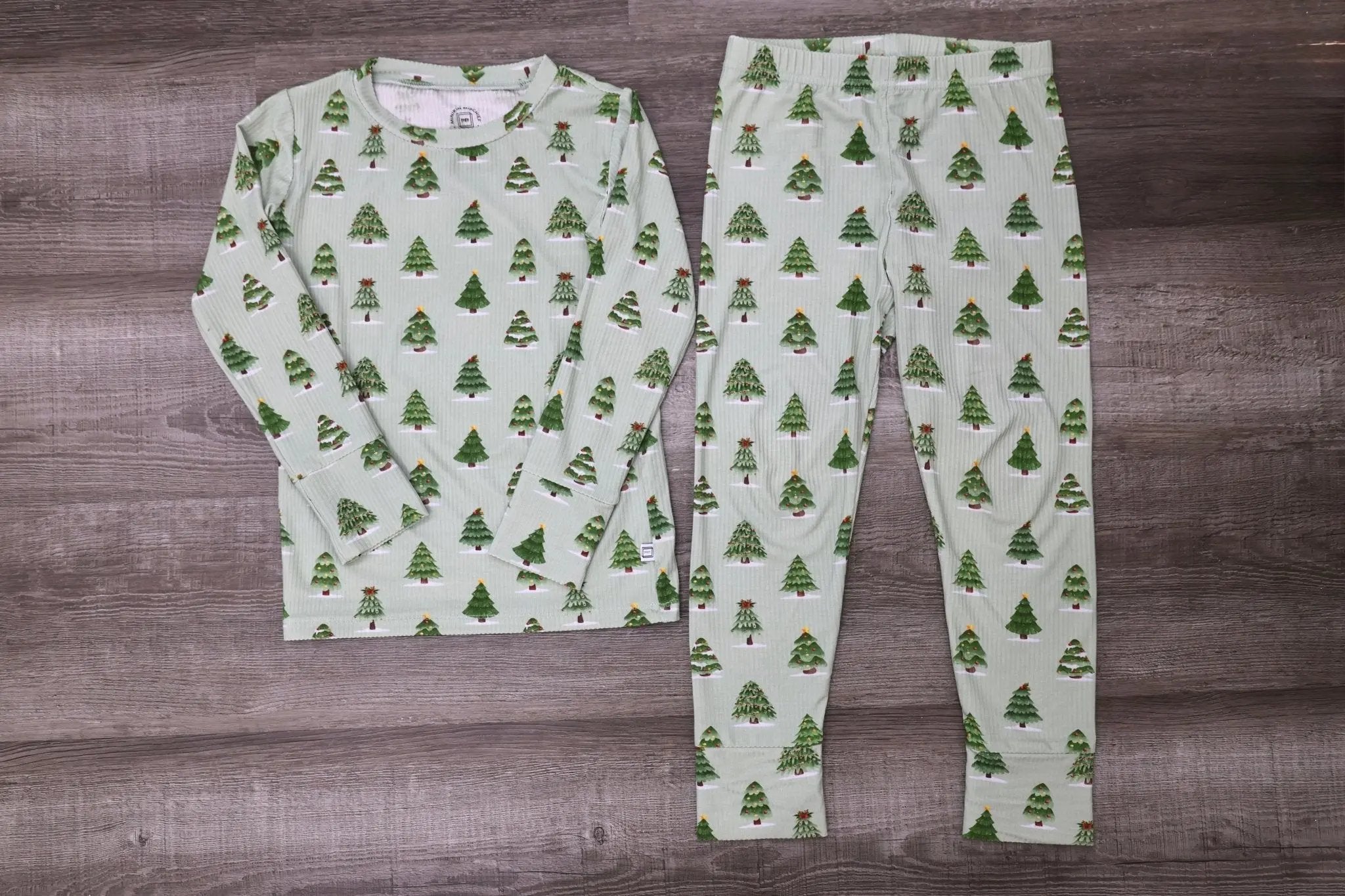 Long Sleeve Two Piece Pajamas - Minikin Mischief Clothing Co.