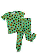 Short Sleeve Pajama Set - Minikin Mischief Clothing Co.