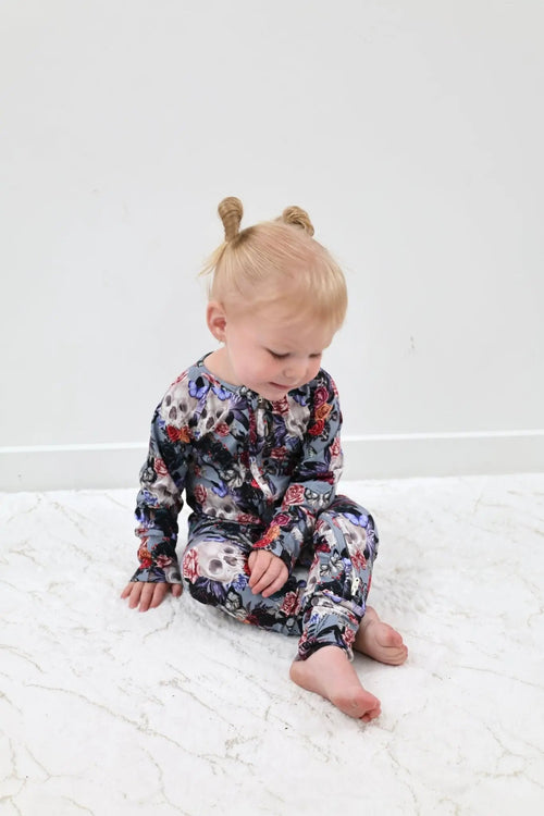Long Sleeve Convertible Romper - Minikin Mischief Clothing Co.