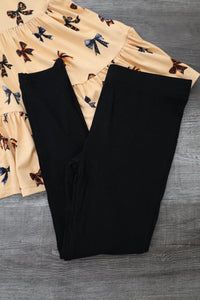 Long Sleeve Twirl Dress & Legging Set - Minikin Mischief Clothing Co.