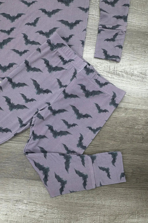 Long Sleeve Two Piece Pajamas - Minikin Mischief Clothing Co.