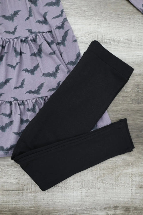 Long Sleeve Twirl Dress & Legging Set - Minikin Mischief Clothing Co.