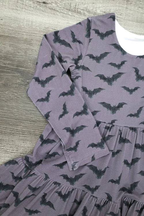 Long Sleeve Twirl Dress & Legging Set - Minikin Mischief Clothing Co.