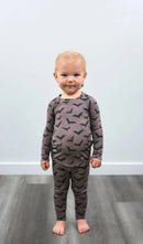 Long Sleeve Two Piece Pajamas - Minikin Mischief Clothing Co.