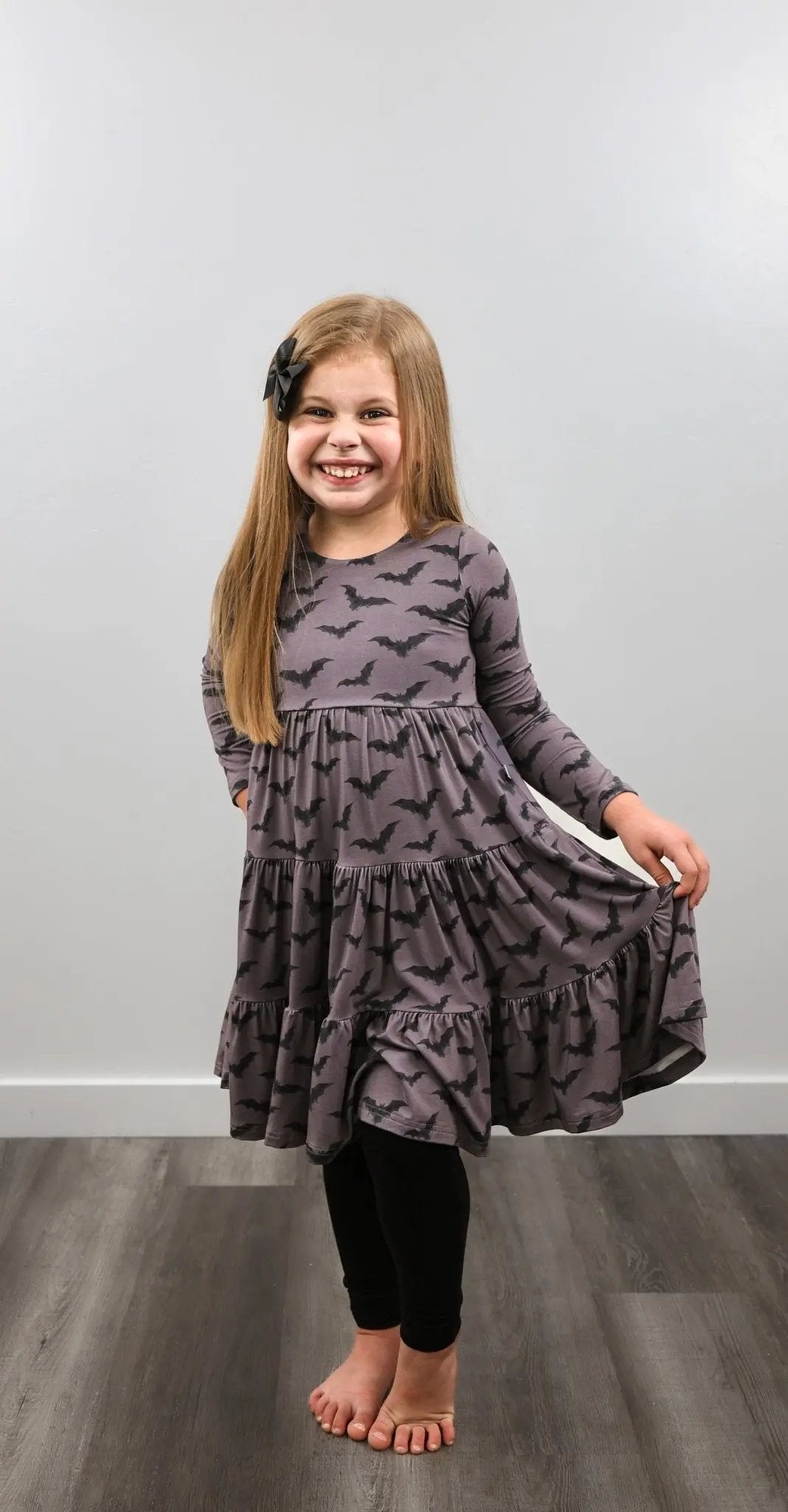 Long Sleeve Twirl Dress & Legging Set - Minikin Mischief Clothing Co.