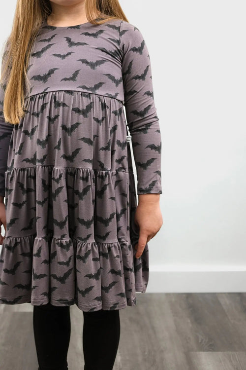 Long Sleeve Twirl Dress & Legging Set - Minikin Mischief Clothing Co.