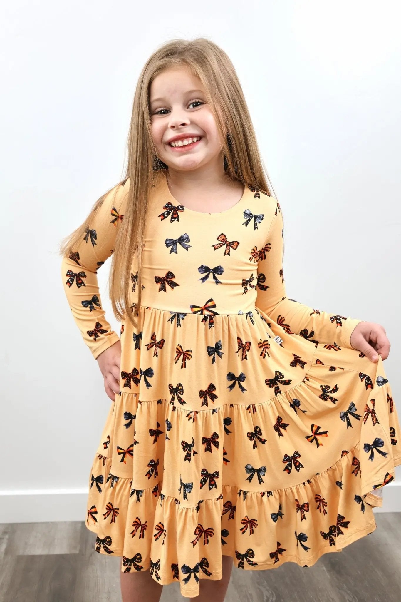 Long Sleeve Twirl Dress & Legging Set - Minikin Mischief Clothing Co.