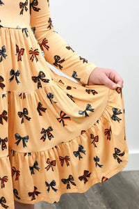 Long Sleeve Twirl Dress & Legging Set - Minikin Mischief Clothing Co.